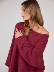 Strickpullover MIMI burgundy
