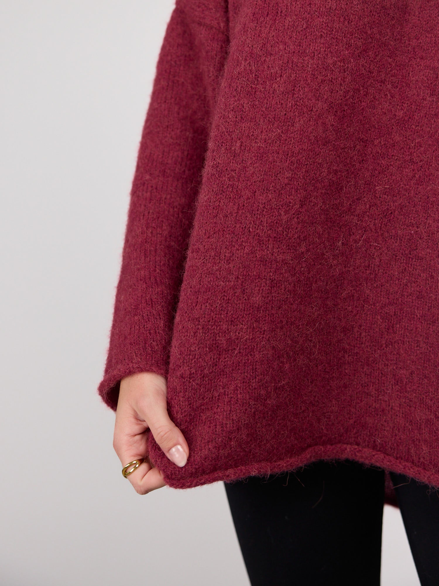 Strickpullover MIMI burgundy