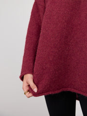 Strickpullover MIMI burgundy