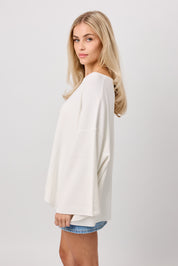 Strickpullover CARLA off-white