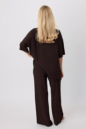 Strickhose ANOUK dark brown