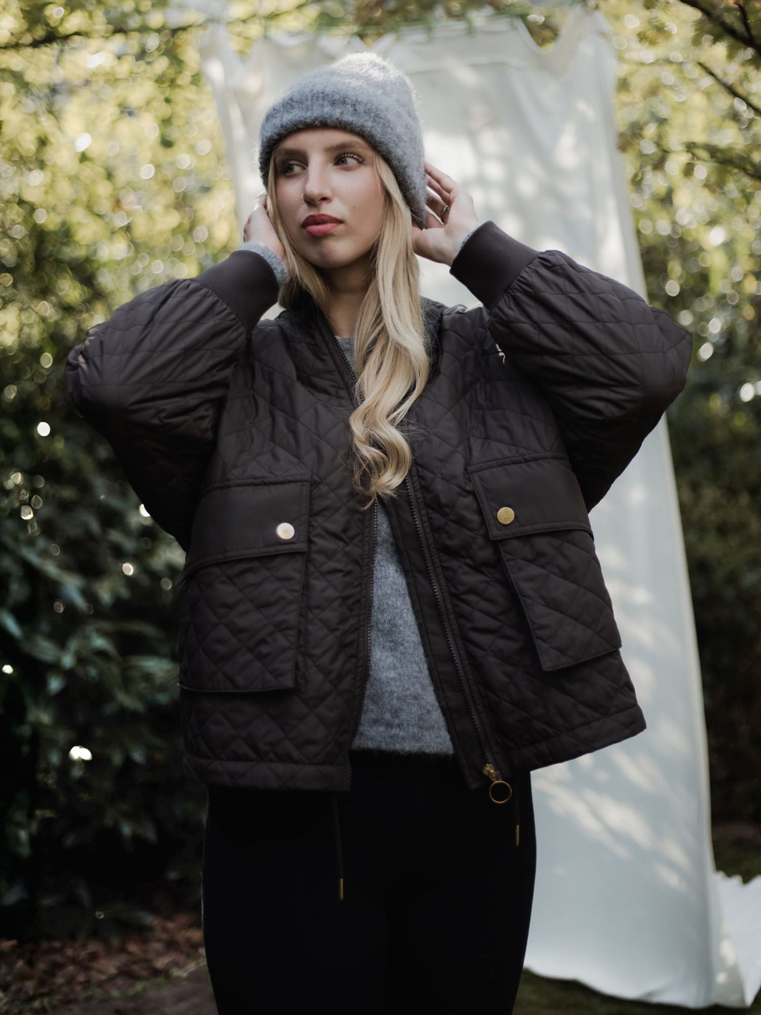 Jacke DESI dark brown