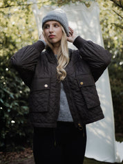 Jacke DESI dark brown