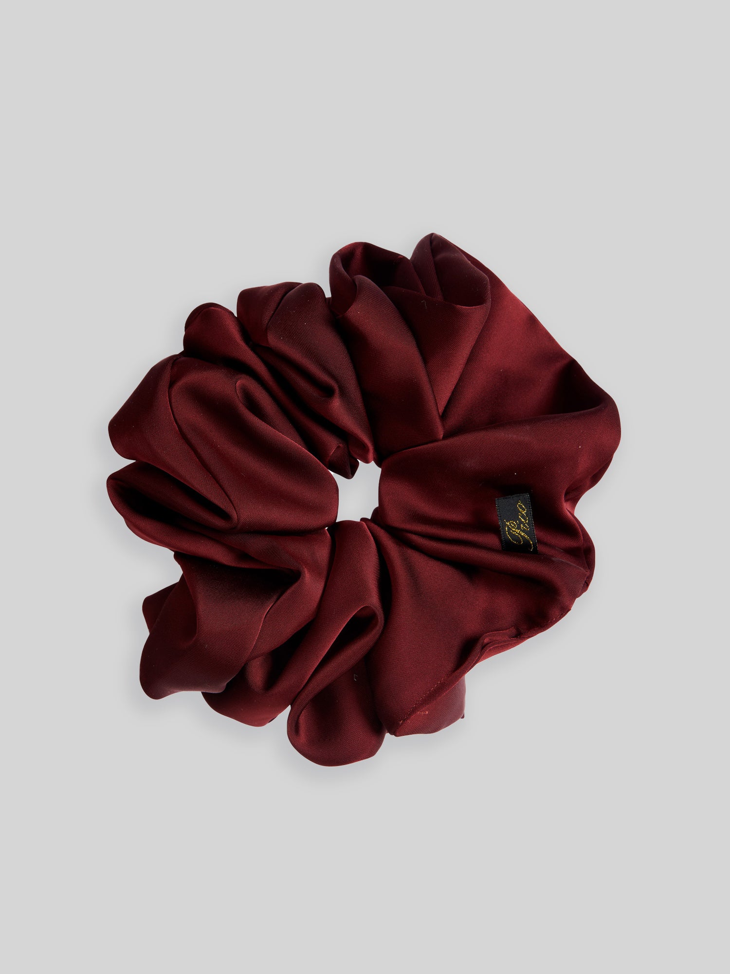 Scrunchie XXL FLORA burgundy