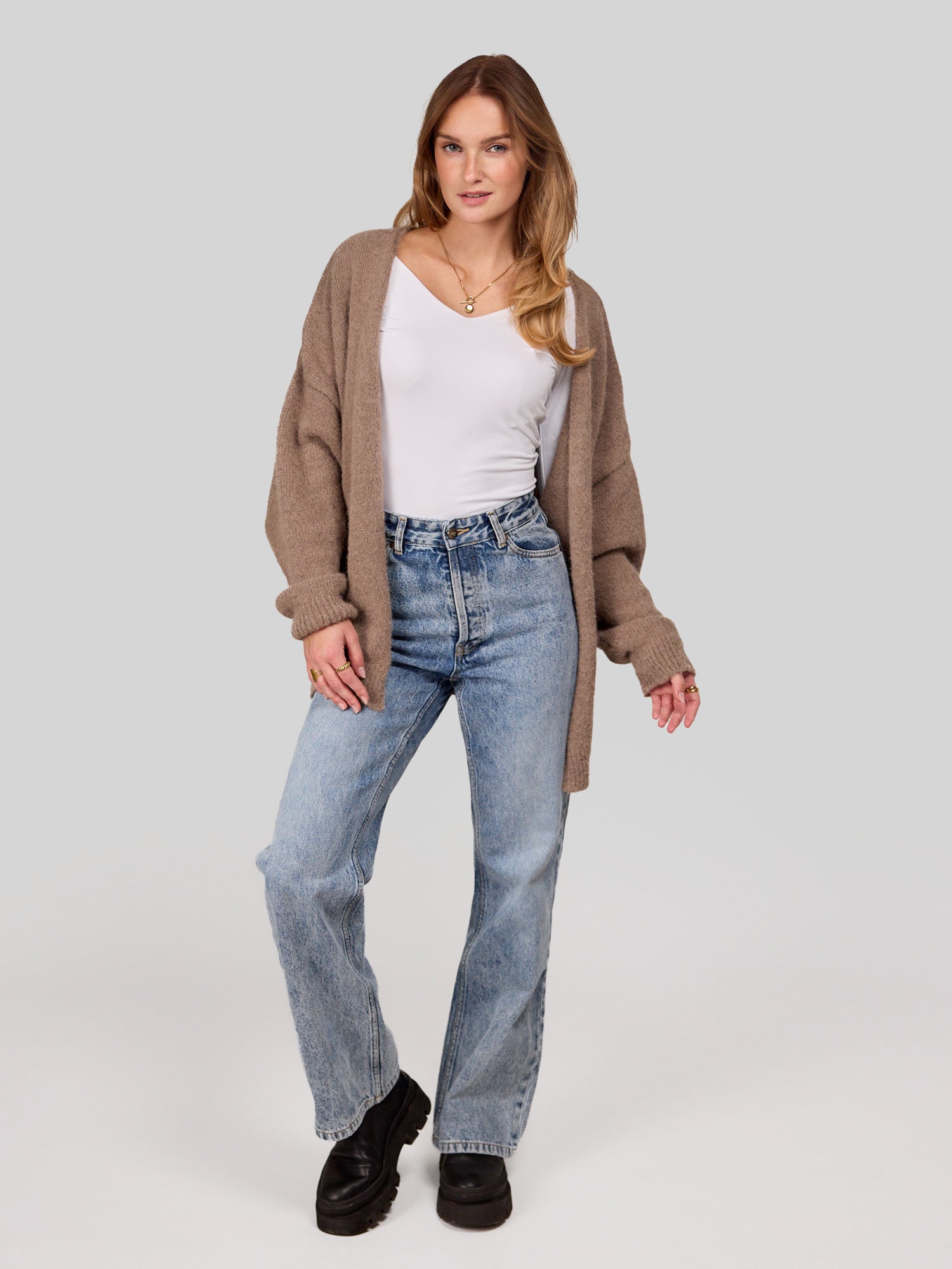 Longsleeve GABY white