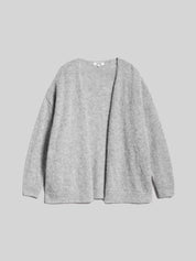 Strickjacke JESSY cosy grey