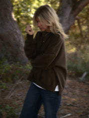 Sweater LAURA dark brown