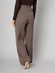 Strickhose MARLI brown melange