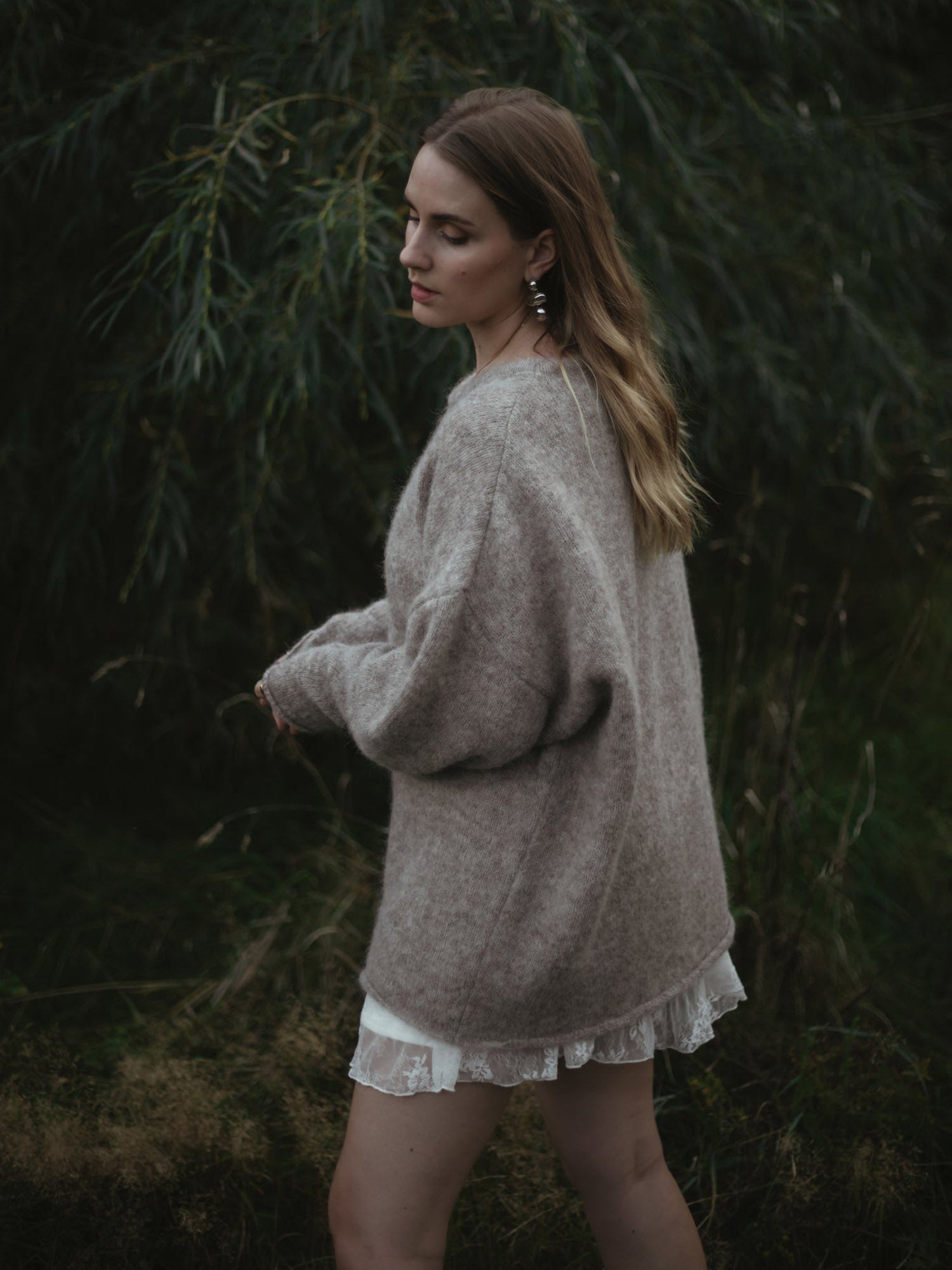 Strickpullover MIMI sandy beige