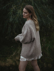 Strickpullover MIMI sandy beige