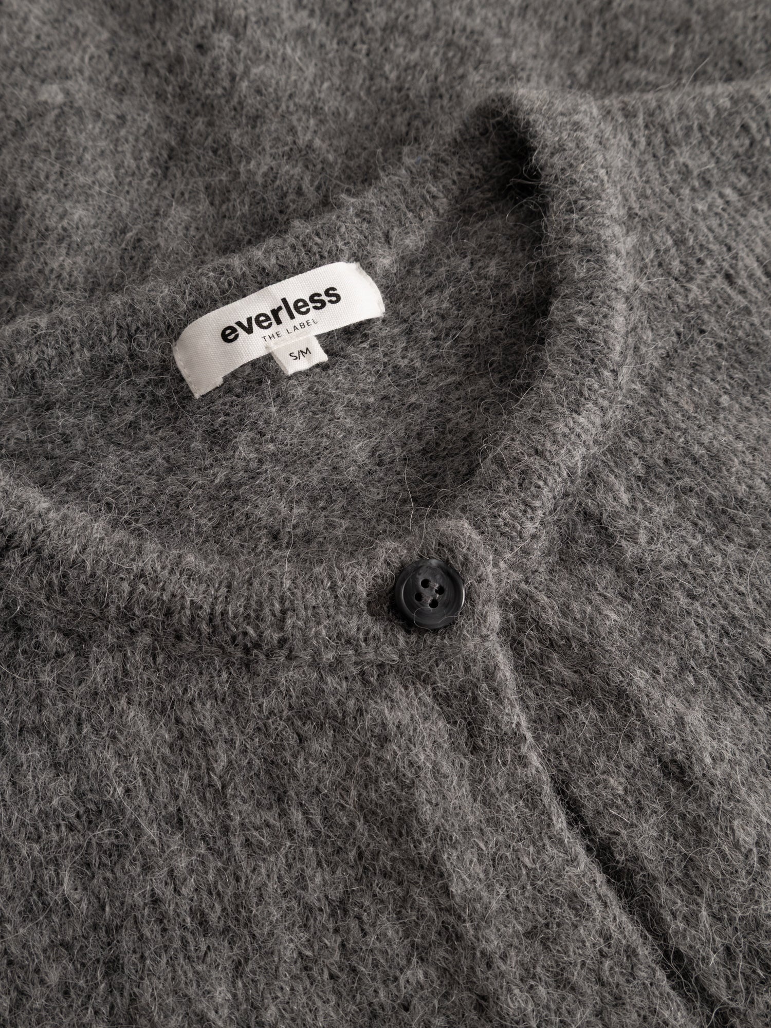 Strickjacke FRIDA anthrazite