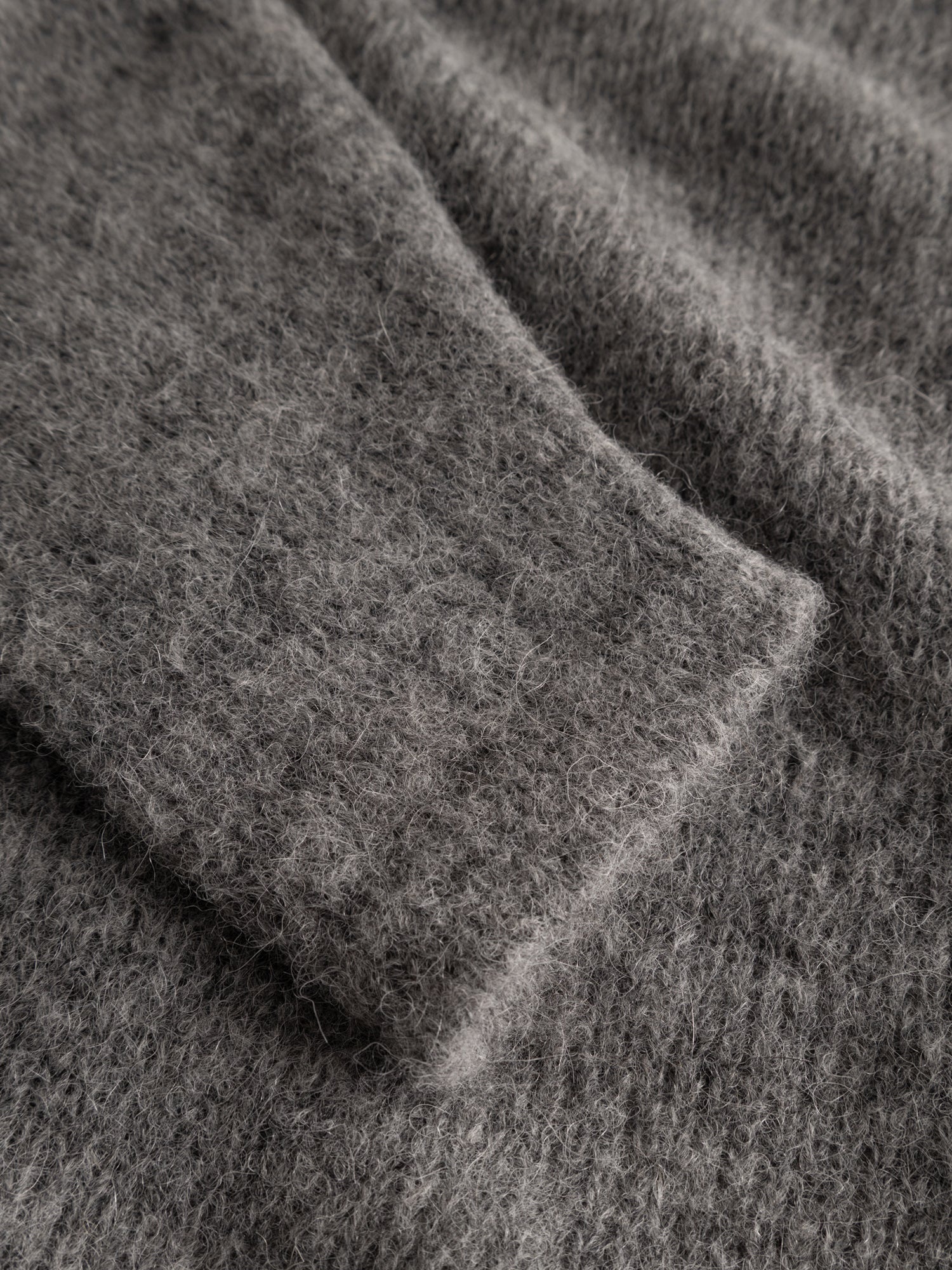 Strickjacke FRIDA anthrazite