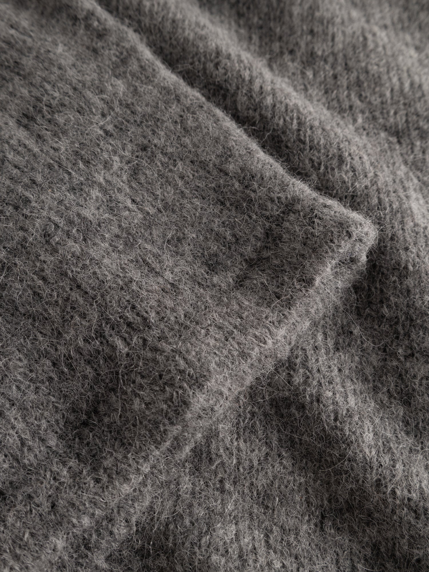 Strickjacke FRIDA anthrazite