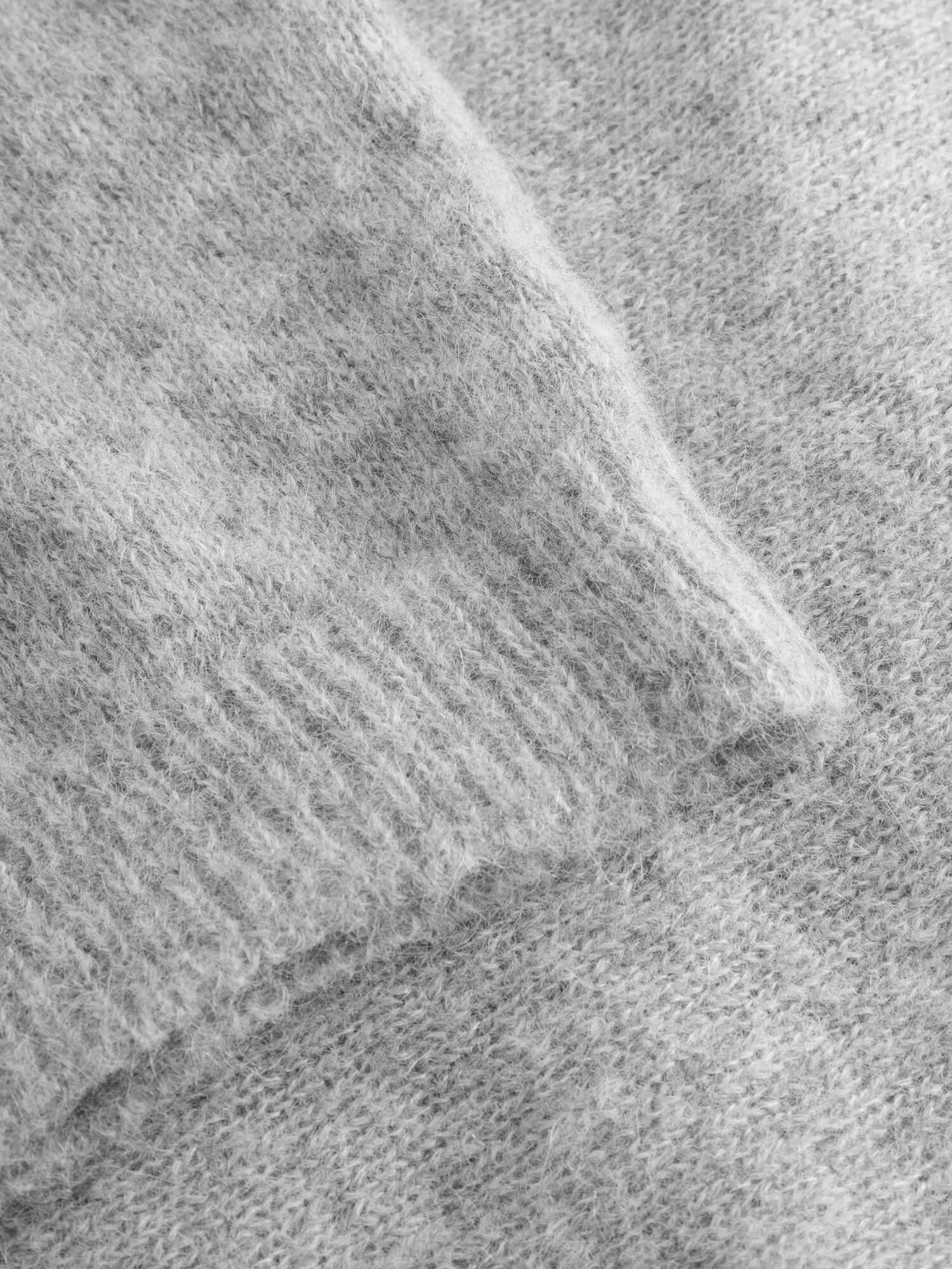 Strickjacke JESSY cosy grey