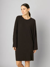 Strickkleid ANNI dark brown