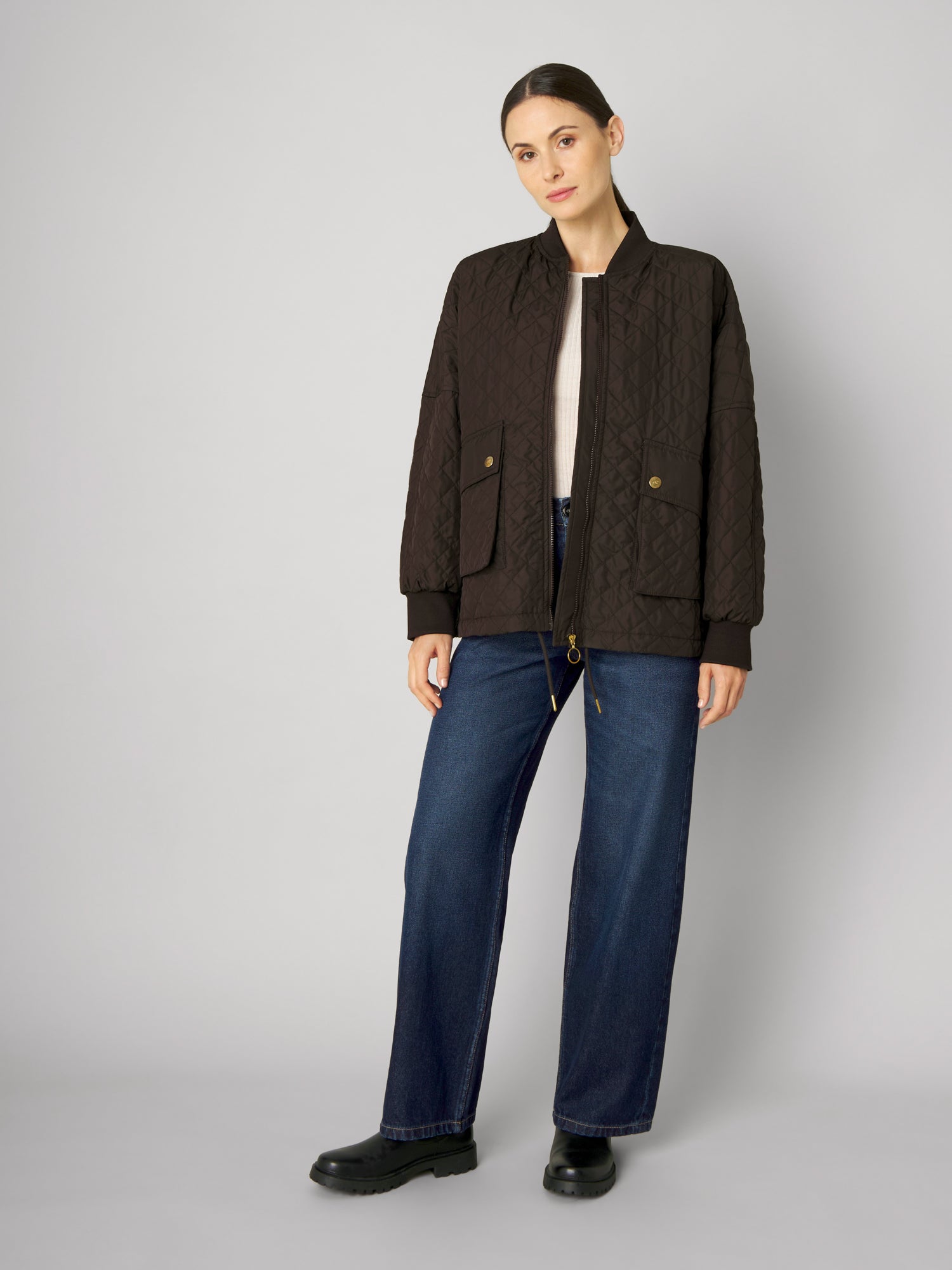 Jacke DESI dark brown