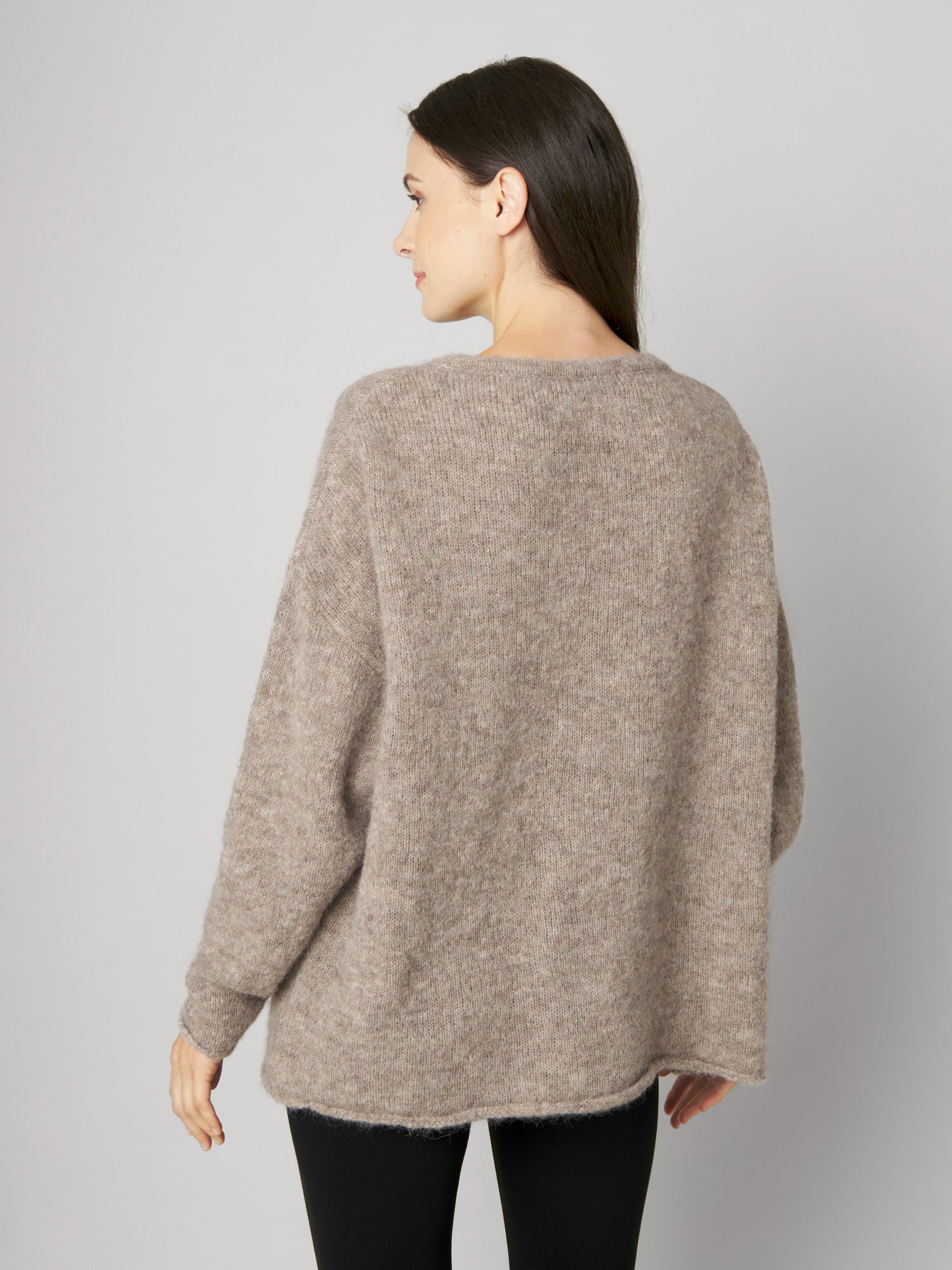 Strickpullover MIMI sandy beige