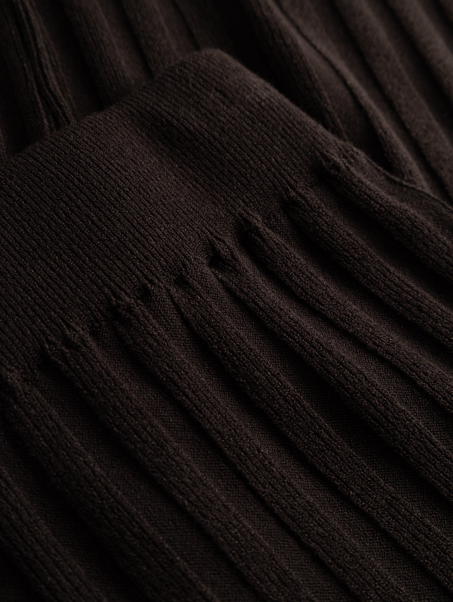 Strickhose ANOUK dark brown