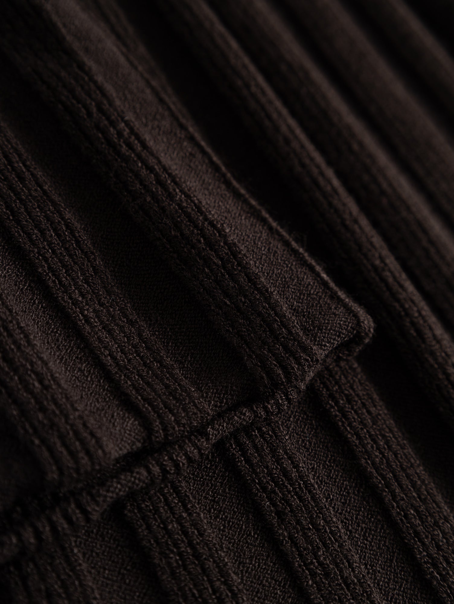 Strickhose ANOUK dark brown