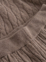 Strickhose MARLI brown melange