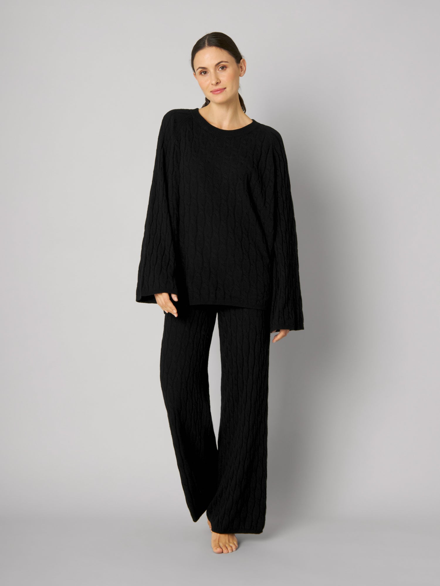 Strickpullover MILA black