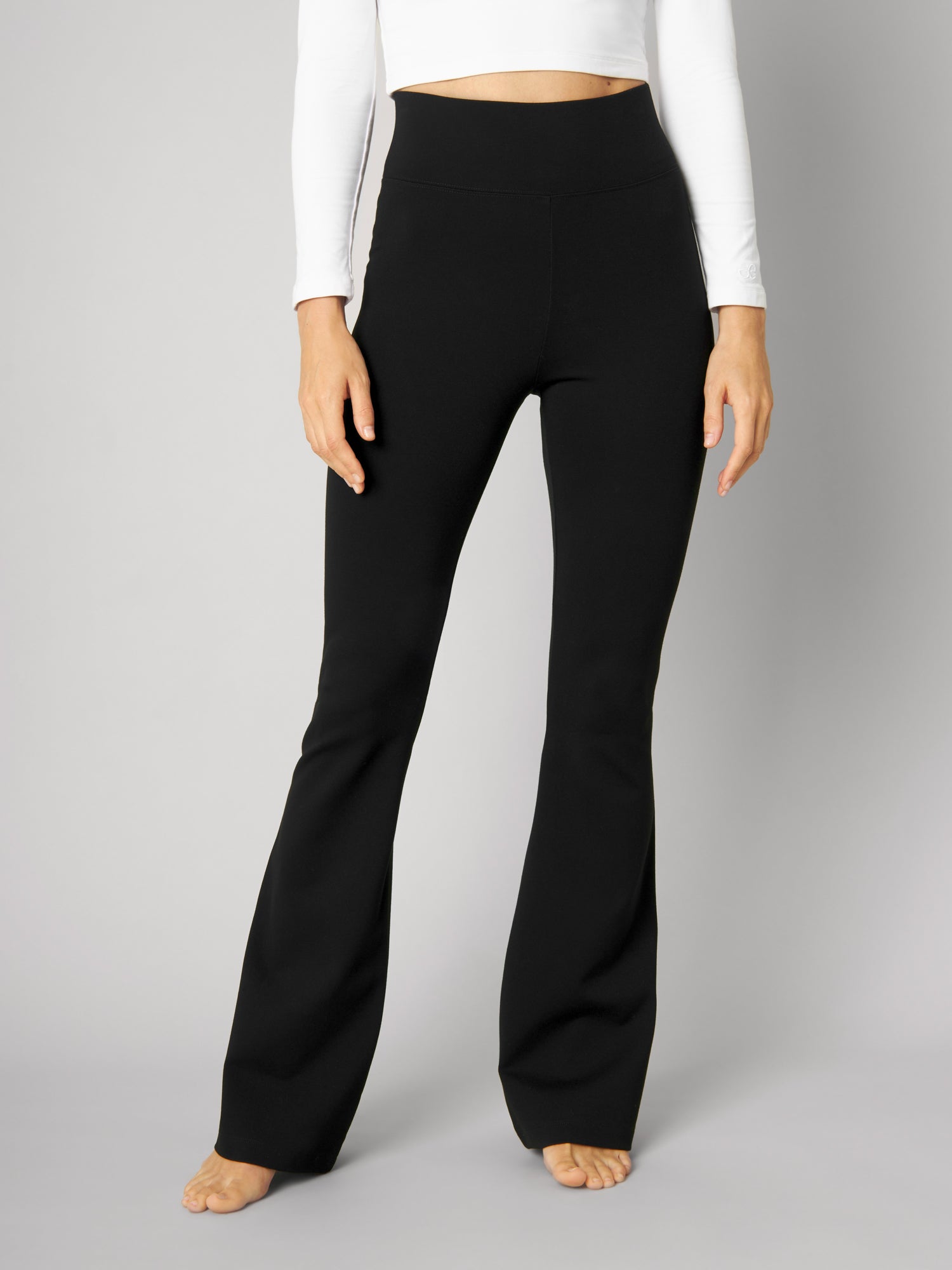 Leggings flared MARIE black