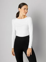 Longsleeve ISA white