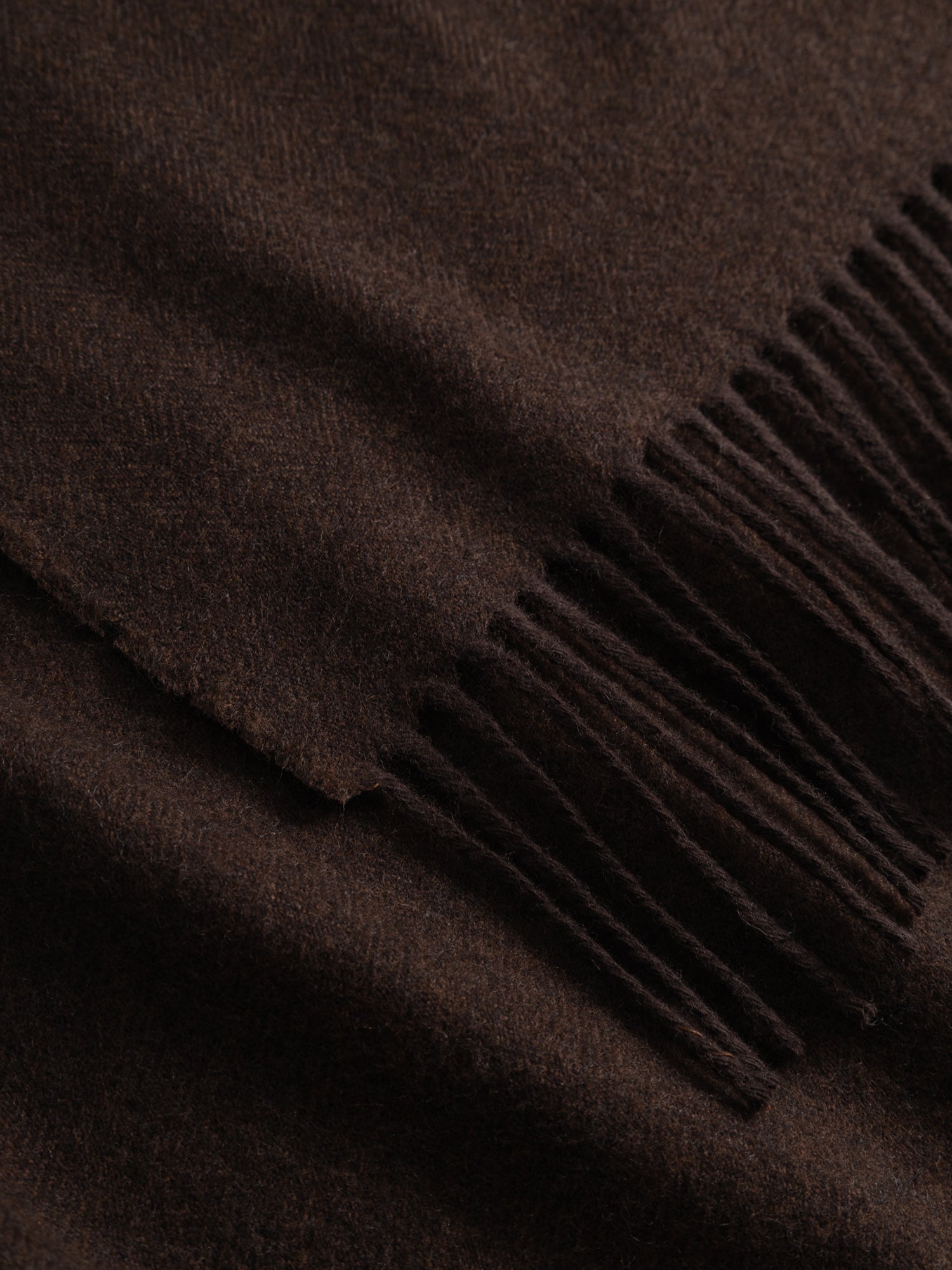 Wollschal PIPPA dark brown