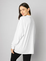 Shirt CARLOTTA white/black