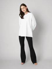 Shirt CARLOTTA white/white