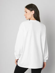 Shirt CARLOTTA white/white