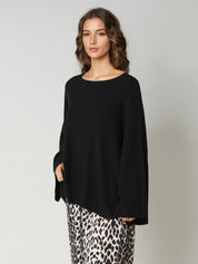 Strickpullover CARLA black