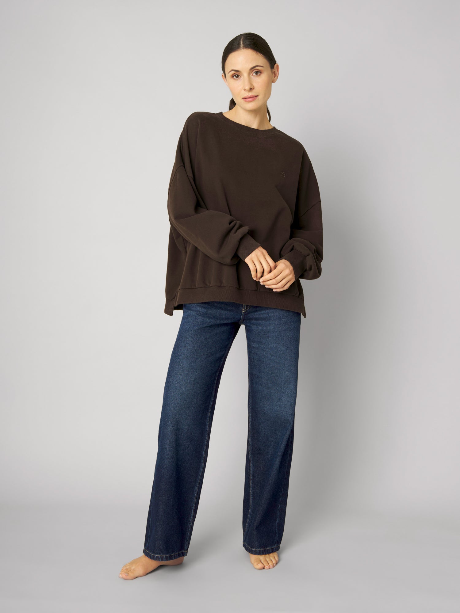 Sweater LAURA dark brown