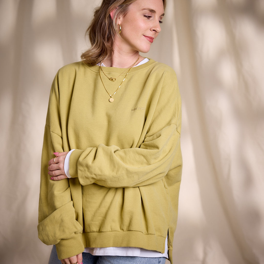 Sweater LAURA pistachio green