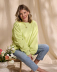 Sweater Laura lime green