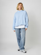 Strickpullover IVA sky blue