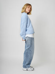 Strickpullover IVA sky blue