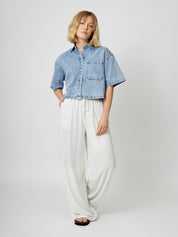 Jeanshemd LILJA light blue