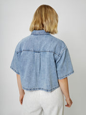 Jeanshemd LILJA light blue