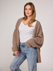 Strickjacke JESSY nougat