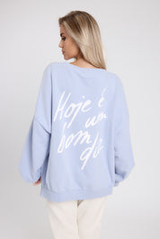 Sweater LAURA sky blue