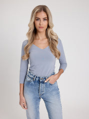 Longsleeve GABY dusty blue