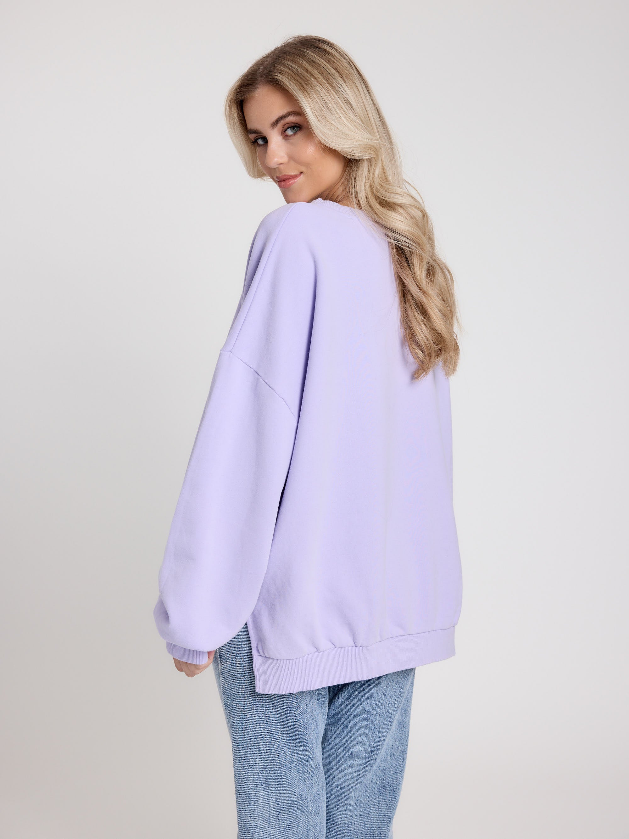 Sweater LAURA lavender breeze