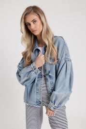 Jeansjacke JOHANNA blue