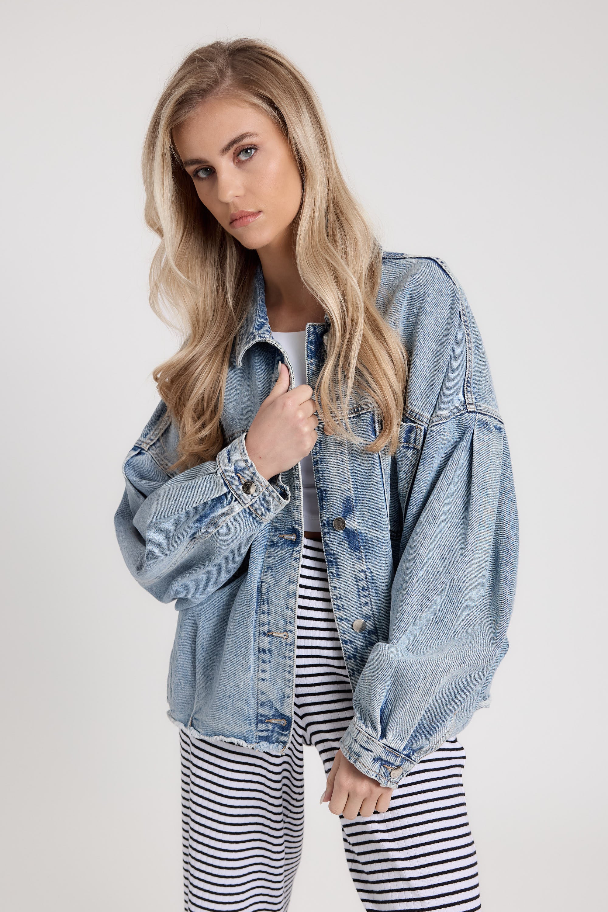 Jeansjacke JOHANNA blue