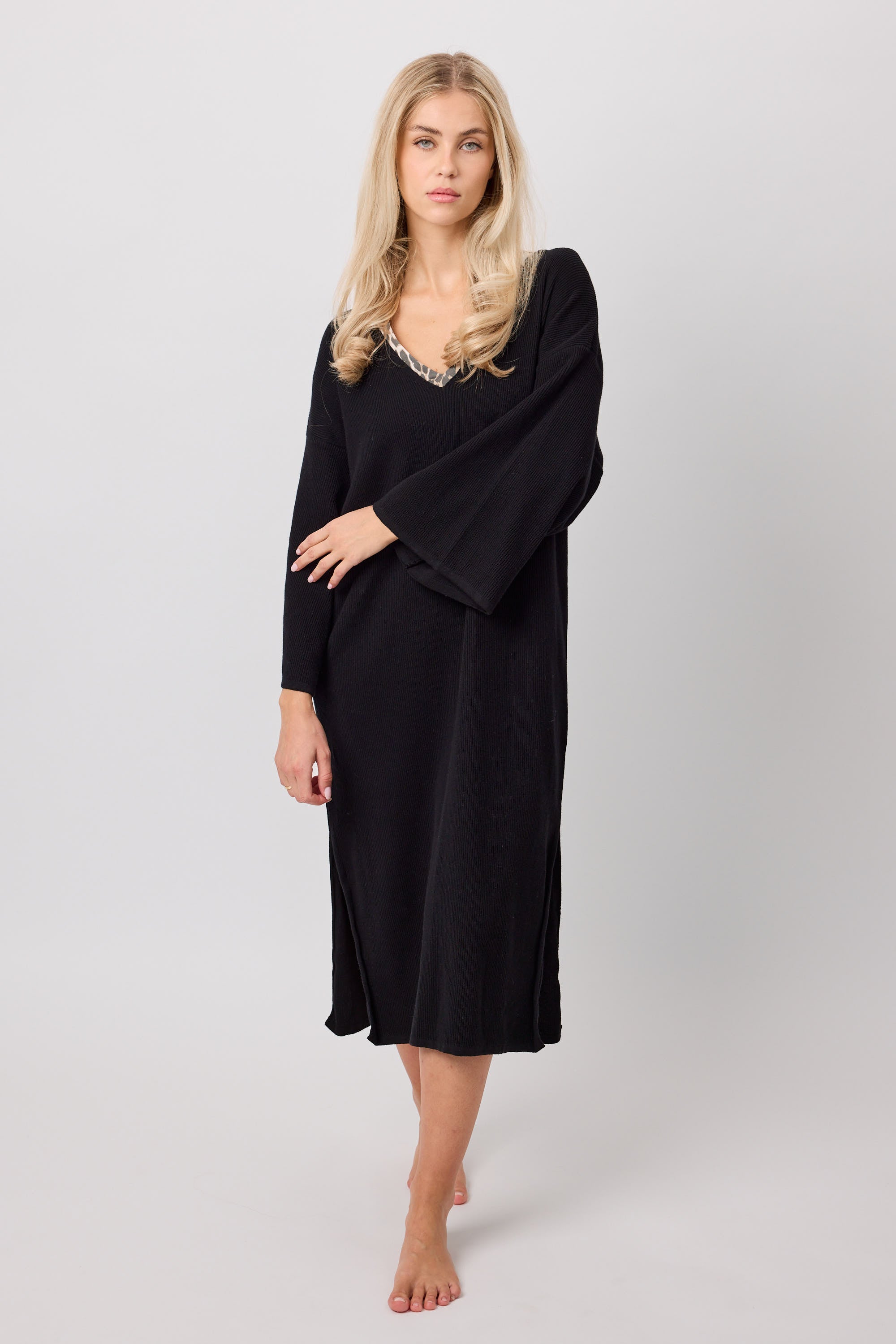 Strickkleid MAURA black