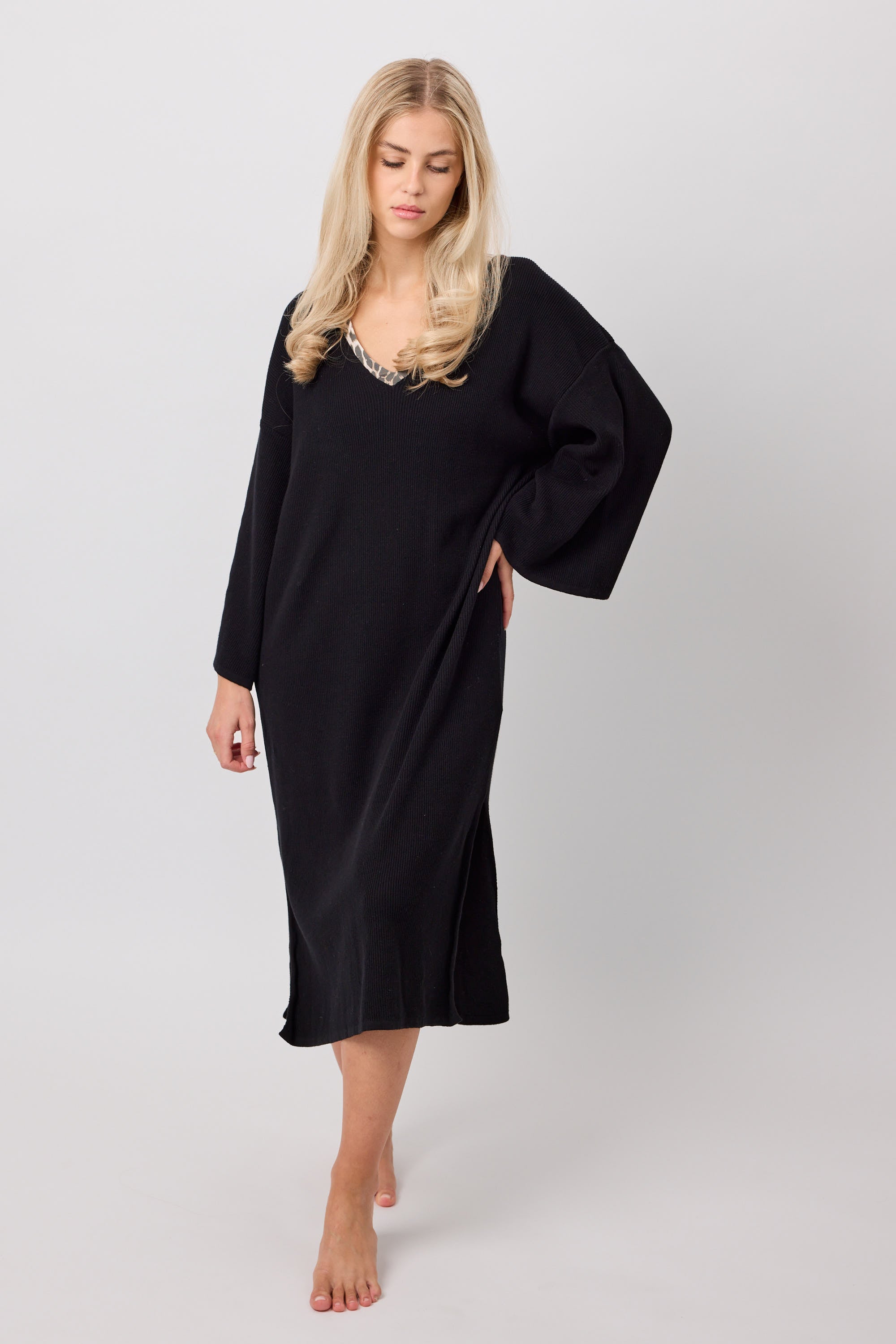 Strickkleid MAURA black