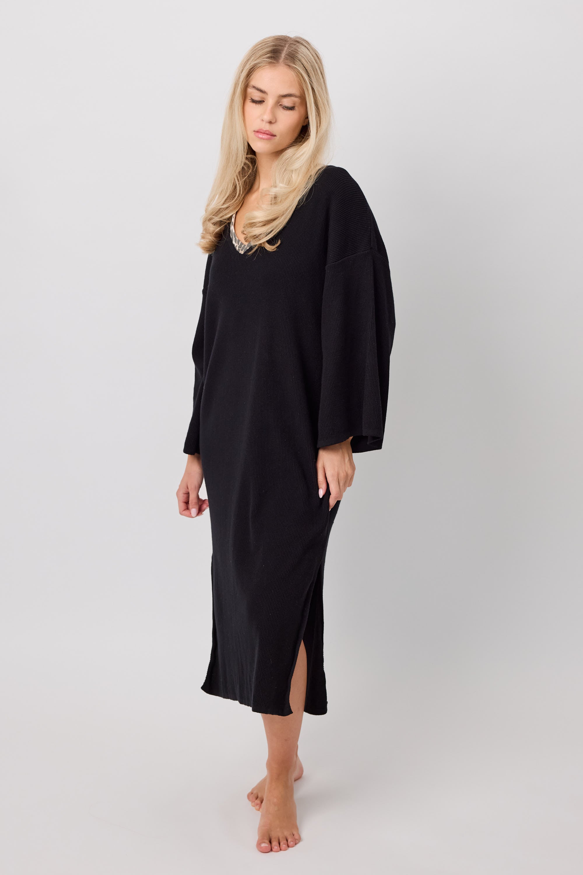 Strickkleid MAURA black
