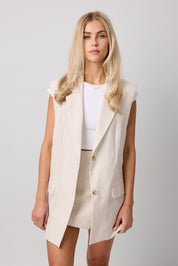 Weste VIVI beige