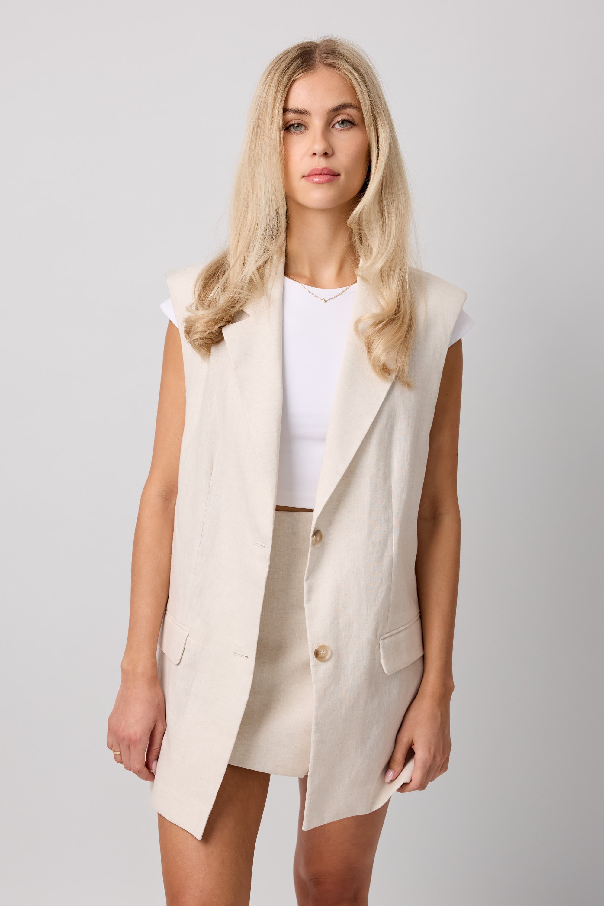 Weste VIVI beige
